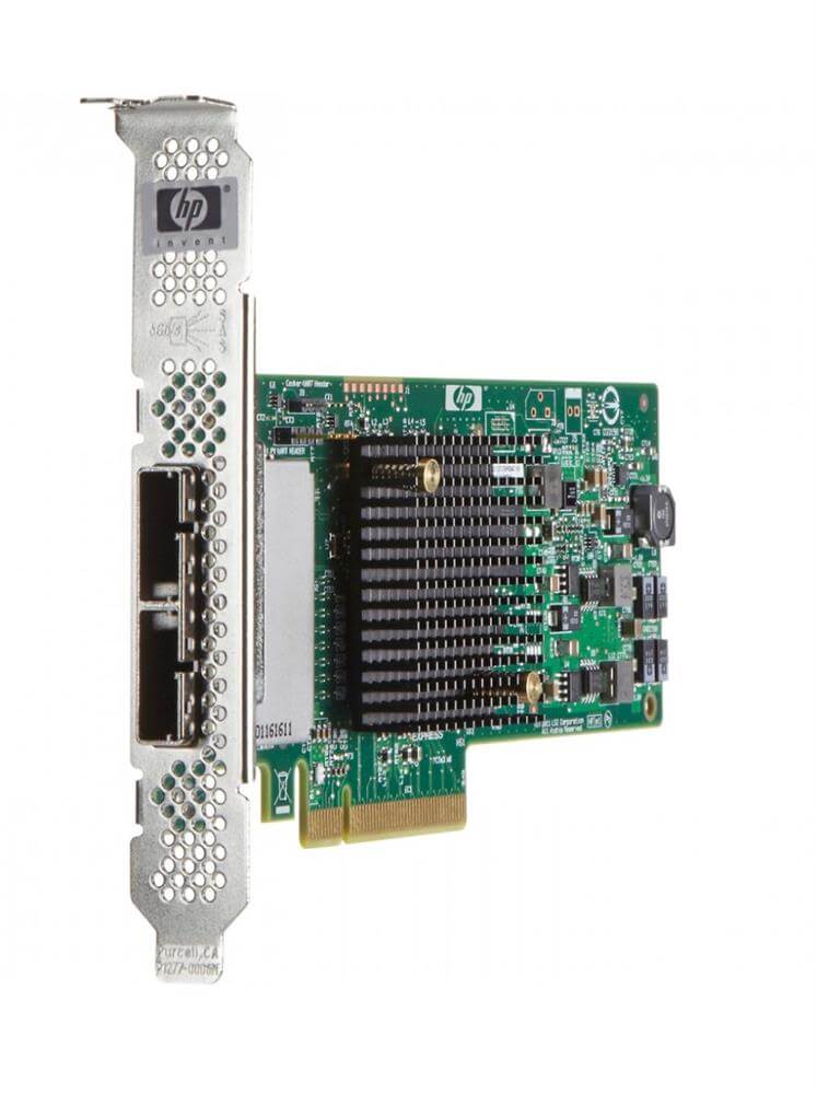 660087-001 HP H221 6GB/S 8 Channel PCI-E 2.0 X8 SAS Host Bus Adapter For G8 | New Bulk Pack.