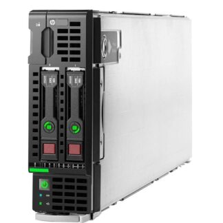 724086-B21 HPE Proliant Bl460c G8 1x Intel Xeon Hexa Core E5 2620v2 2.1GHZ 16GB DDR3 Sdram Smart Array P220i With 512MB Fbwc 2 X 10 Gigabit Ethernet 2way Blade Server. Refurbished.