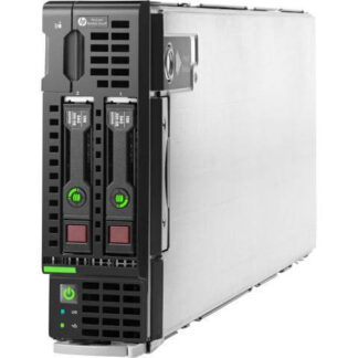 741446-S01 HPE Proliant Bl460c G8 2x Intel Xeon 8 Core E5 2650v2 2.6GHz L3 Cache 64GB DDR3 RAM 2x10 Gigabit Ethernet 2 Way Blade Server. Refurbished.