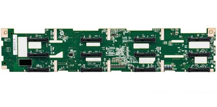 809947-001 HPE 3.5 Inch LFF 12 BAY Hard Drive Backplane For Apollo 4200 G9 | Refurbished