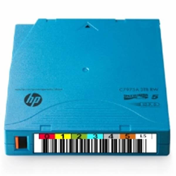 C7975AN HP 20 Pack Non Custom Label LTO Ultrium 5 1.5TB3.0TB Data Cartridge | New Factory Sealed 3 Years HP Warranty
