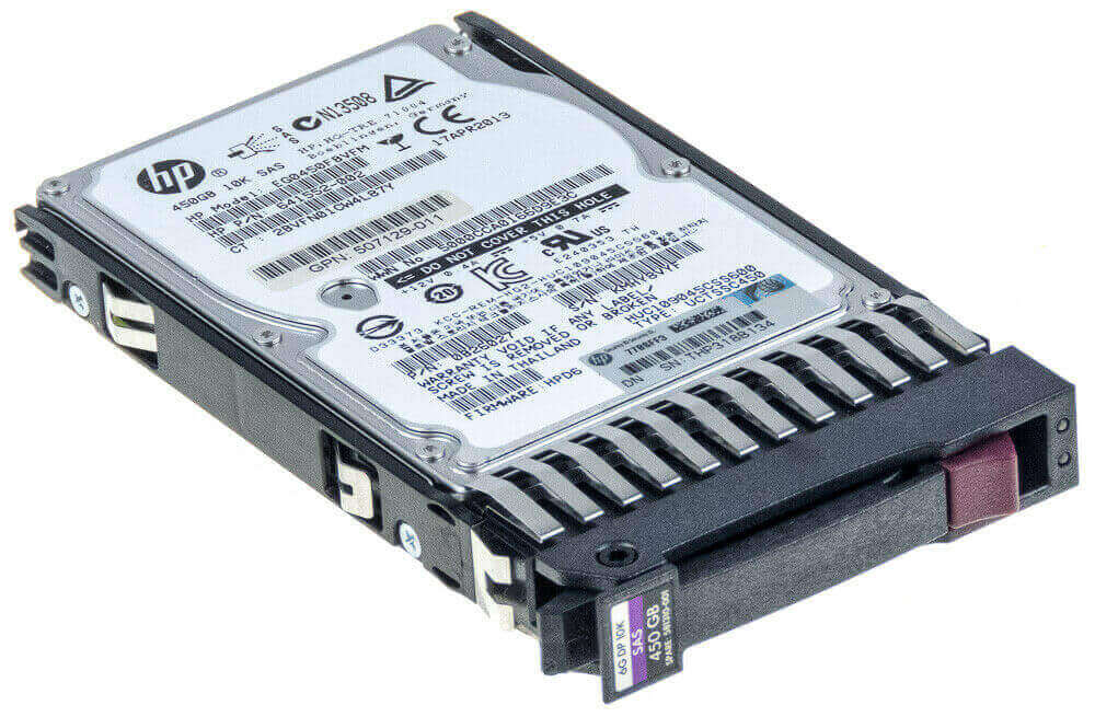 EG0450FCSPK HP 450GB 10K RPM SAS 6GBPS Internal Dual Port Hard Drive | Brand New 3 Years Warranty