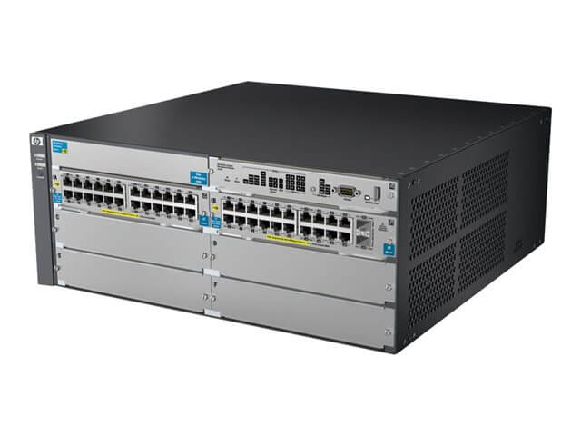 J9533A#ABA HP 44pt PoE+ 1000+2pt 10GBE Sfp+ Slot+4 Open Slot. New Factory Sealed 3 Years HP Warranty.