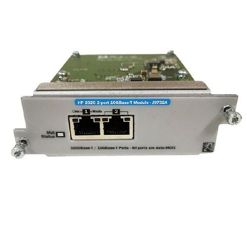 J9732-61001 HPE 2920 Series 10GBPS SFP+ Expansion Module Ethernet 2 Ports Switch | Refurbished
