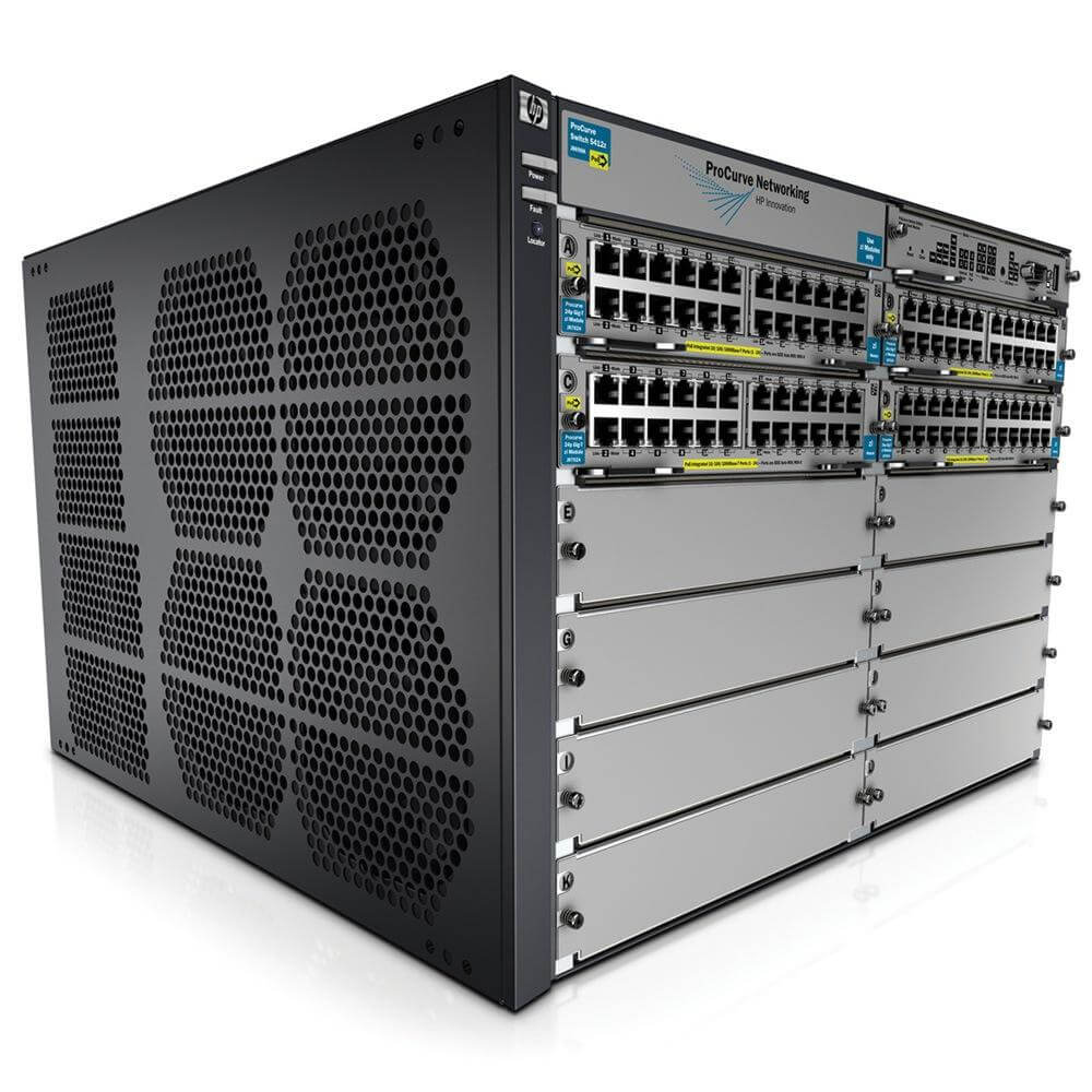 J9825A HPE 5412R 92G PoE 2SFP V2 Zl2 Switch 92 Ports Managed Rack Mountable | Refurbished