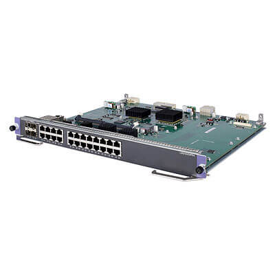JC668A HP 7500 20-Port Gig-T / 4-Port Gbe PoE-Upgradable Combo Sa Module. New Bulk Pack.
