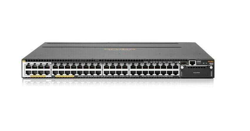 JL072A HPE Aruba 3810M 48G 1U Rack Mountable 48 Ports 1 Slot Switch Module. New Bulk Pack.