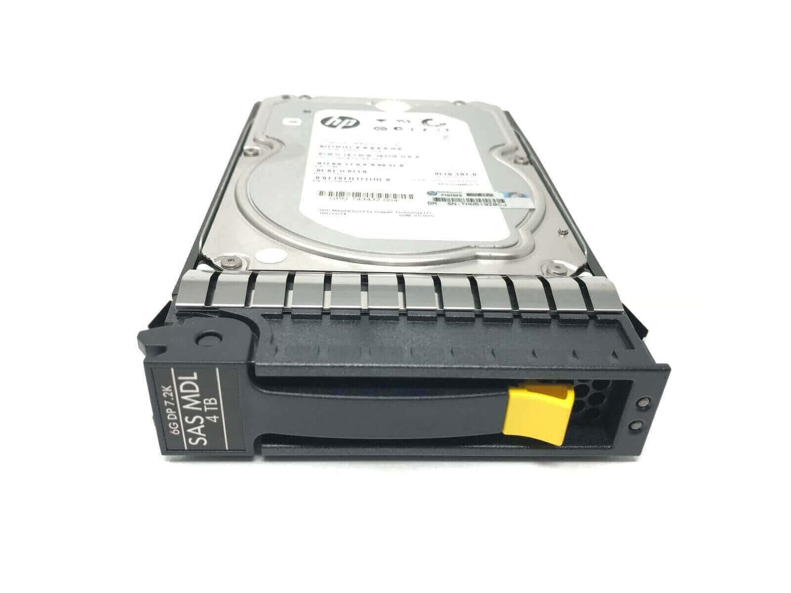 HPE MB4000FCVCB 4TB 7.2K RPM SAS 6GBPS SC Mid Line Hard Drive With Tray | Refurbished