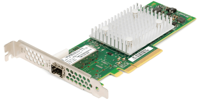 P9M75A HP Storefabric SN1600Q 32GB/S Single Port PCI Express 3.0 Fibre Channel Host Bus Adapter With Standard Bracket. New Bulk Pack.