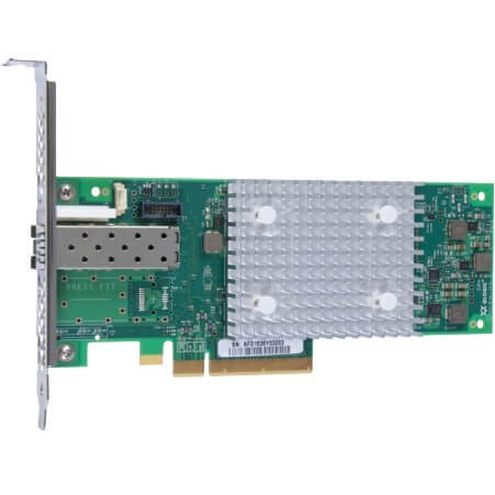 P9M75A HP Storefabric SN1600Q 32GB/S Single Port PCI Express 3.0 Fibre Channel Host Bus Adapter With Standard Bracket. New Bulk Pack.