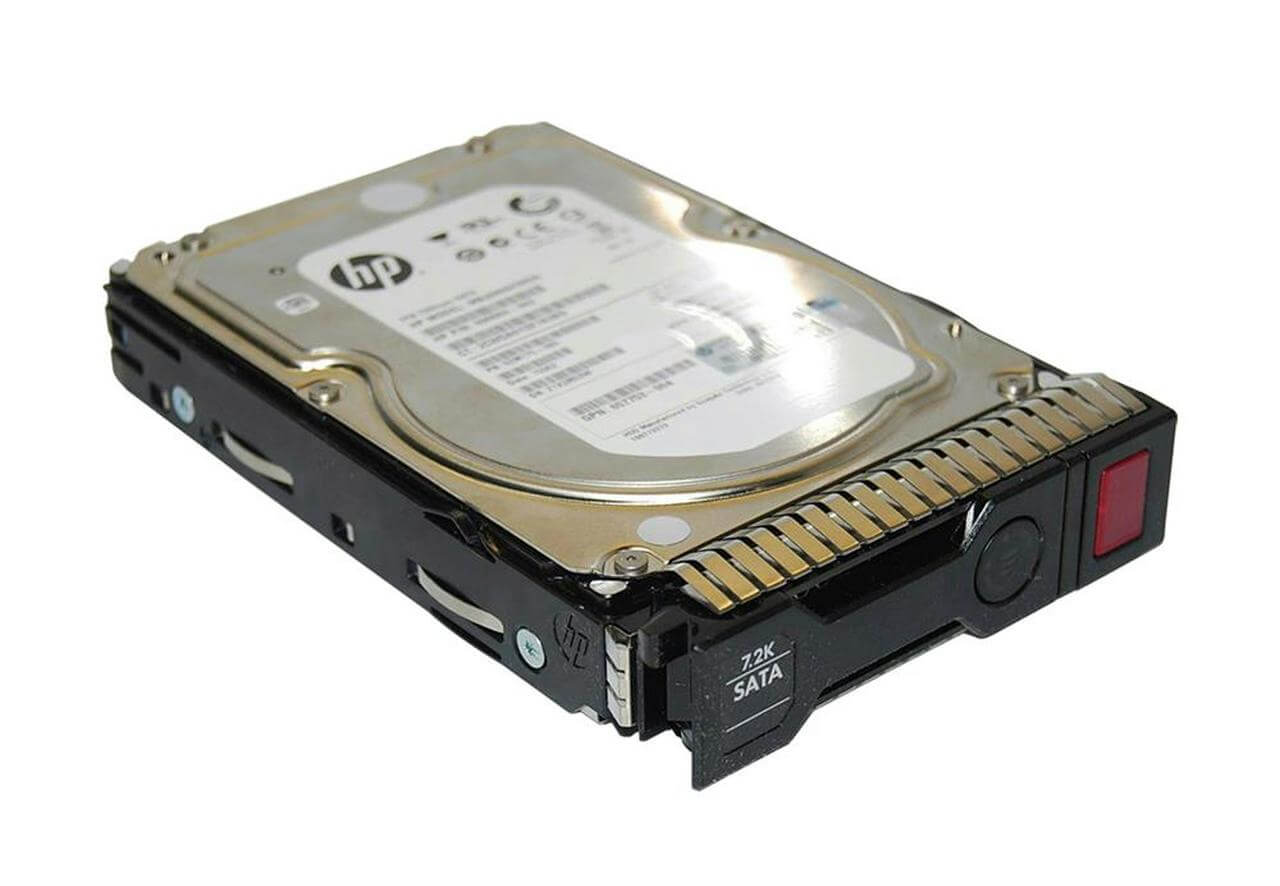 666306-B21 HP 3TB 7.2K RPM 3.5 Inch SATA Lff Midline Internal Hard Disk Drive With Tray. Refurbished.