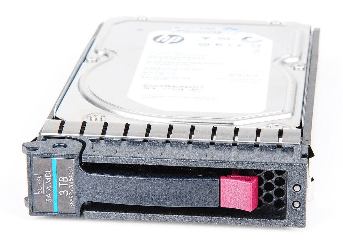 MB3000EBUCH HPE 3TB 7.2K RPM 3G Form Factor 3.5 Inches SATA MDL Hard Drive In Tray. New Factory Sealed 3 Years HPE Warranty.