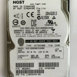 0B26044 Hitachi Ultrastar C10K900 900GB 10K RPM SAS 6GBPS 64MB Hard Drive Drive | New Bulk Pack