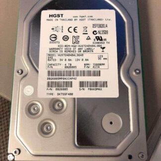 HUS726T4TAL4204 HGST Ultrastar DC HC310 7K6 4TB 7.2K RPM SAS-12GBPS 256MB Buffer 4KN SE 3.5INCH Internal Hard Drive. New Factory Sealed 3 Years HGST Warranty.