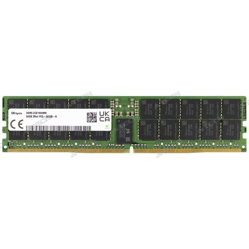 Hynix HMCG94MEBRA129N 64GB RAM 4800MTS PC5-38400 Cl40 ECC Registered DDR5 Module for Server | Brand New 3 Years Warranty