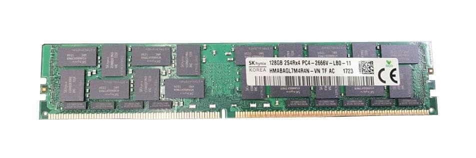 HMABAGL7M4R4N-VN Hynix 128GB 1X128GB 2666Mhz PC4-21300 Cl19 Ecc Registered Octal Rank X4 1.2V DDR4 SDRAM 288-Pin Load Reduced Dimm Memory Kit For Server. Brand New 3 Years Warranty