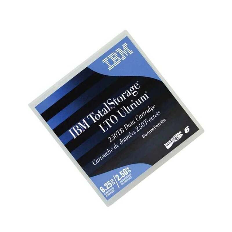 00V7590-5PK IBM 2.5/6.25TB LTO Ultrium 6 Data Cartridge | Brand New 3 Years Warranty