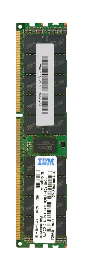 00D4970 IBM 16GB 1600MHz PC3-12800 DDR3 240-Pin SDRAM ECC Reg Ram | Brand New 3 Years Warranty
