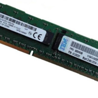 00D5036 IBM 8GB 1X8GB 1600MHz PC3-12800 ECC Registered Low Voltage DDR3 SDRAM 240-PIN DIMM Memory Module For System X Server. New Bulk Pack.
