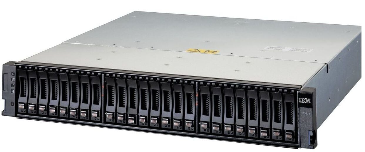1746A4D IBM System Storage Ds3524 Model Dual Controller Hard Drive Array. Refurbished.