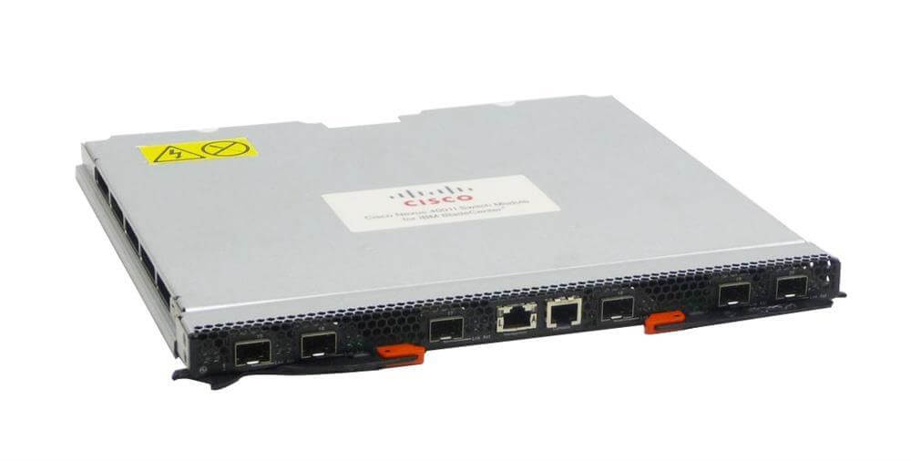 46C9237 IBM Cisco Nexus 4001I Switch Module For BladeCenter Switch-20-Ports Managed Plug-In Module. Refurbished.