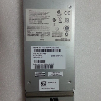 46C9300 IBM Brocade 20-Port 8 Gigabit SAN Switch Module For BladeCenter. Refurbished.