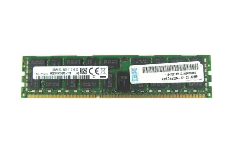 49Y1399 IBM 8GB 1066MHz PC3-8500 240-Pin ECC Reg DDR3 SDRAM Ram | New Bulk Pack