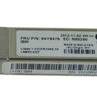 49Y4123 IBM - 8GB FC SFP SW Transceivers. Refurbished.