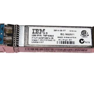 78P4064 IBM 16GB Long Wave 1310nm FC SFP+ Transceiver. New Bulk Pack
