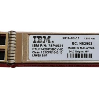 78P4521 IBM 16G Fc Sfp+ 1310NM 10KM Transceiver. Refurbished.