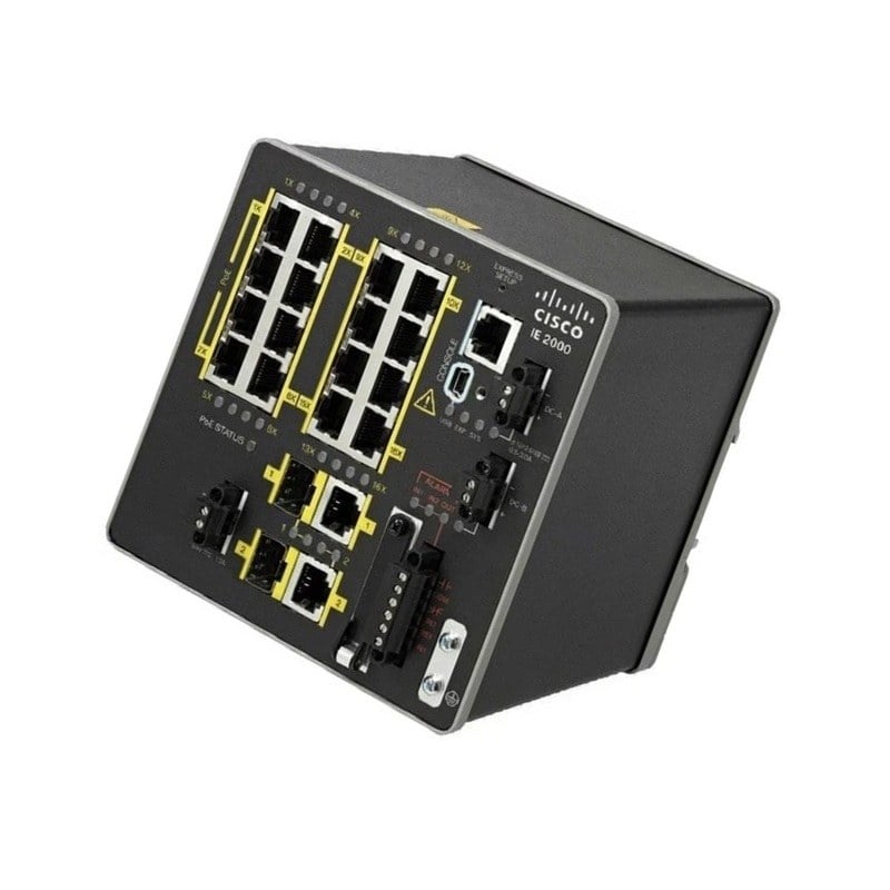 Cisco IE-2000-16TC-G-X Managed Switch Industrial Ethernet 20 Ports | New Factory Sealed