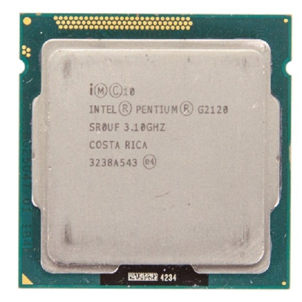 SR0UF Intel Pentium G2120 Dual Core 3.10GHz 5.00GT DMI 3MB L3 LGA1155 Desktop Processor | New Bulk Pack