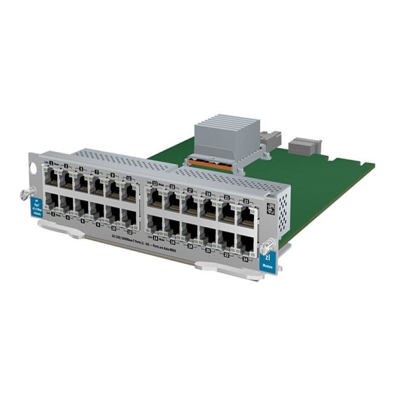 HPE J9550A#ABB 24-Ports x 1000Base-T Plug-In Module 1GBPS Expansion Module | Brand New 3 Years Warranty