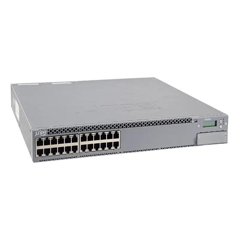 EX4300-24T Juniper Layer 3 Switch 24 Ports Manageable 24 X Rj-45 Rack-Mountable, Desktop | Refurbished