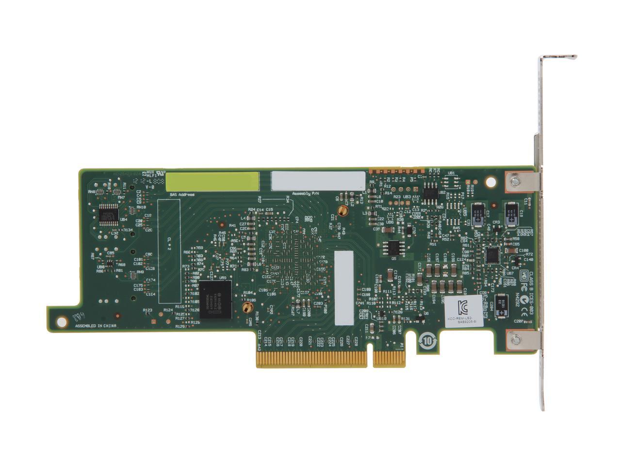 9207-8I LSI Logic 8-Ports PCI-E Host Bus Adapter 6GBPS SAS SATA | New Bulk Pack