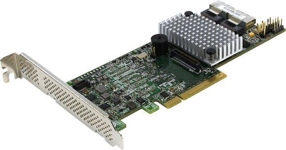 SAS9271-8I LSI Logic 6GB/S Megaraid SAS 9271-8I 8-Ports PCI-E 3.0 X8 HBA With Low Bracket | New Bulk Pack