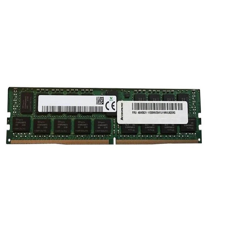 46W0831 Lenovo 16GB Memory 2400Mhz DDR4 SDRAM PC4-19200 Ecc Reg 288-Pin | Brand New 3 Years Warranty