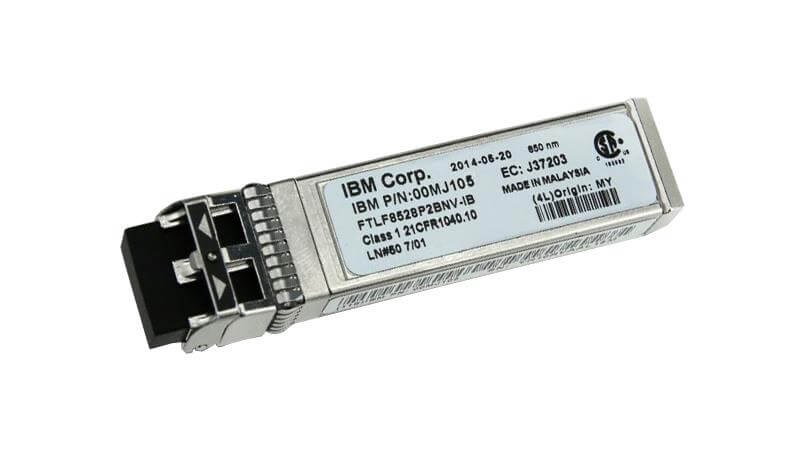 00MJ105 Lenovo SFP Transceiver Module, 8GB Fibre Channel Long Wave | Refurbished