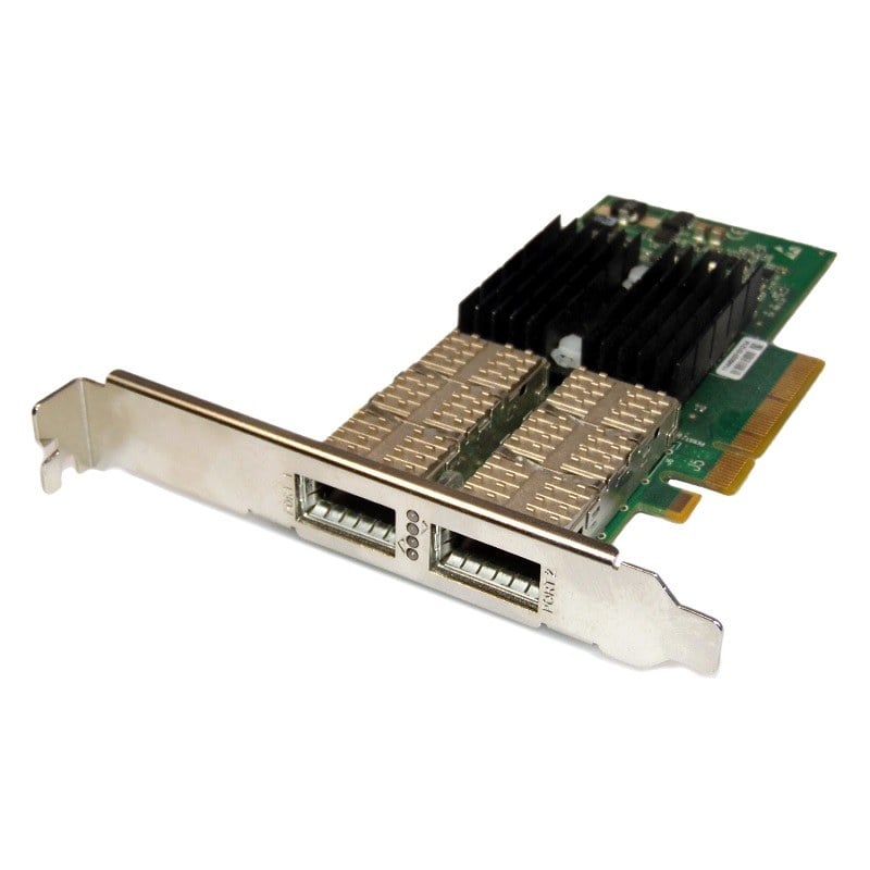Mellanox MNPH29D-XTR ConnectX Dual Port 10Gigabit Network PCI-E Card - Foto 12