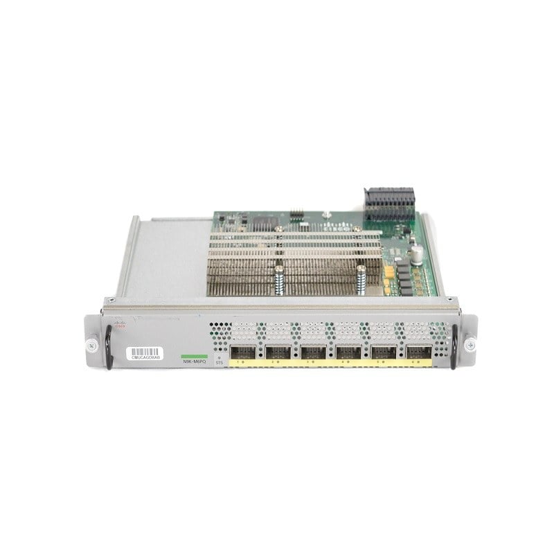 N9K-M6PQ-E Cisco 6 Ports Expansion Module 40 Gigabit Ethernet Optical Fiber | New Factory Sealed
