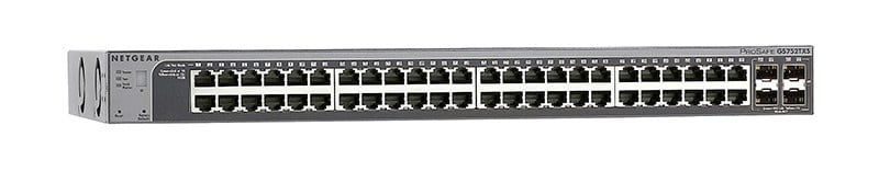 GS752TXS Netgear Prosafe 52 Port Gigabit including SFP+ Managed Smart Switch | Refurbished