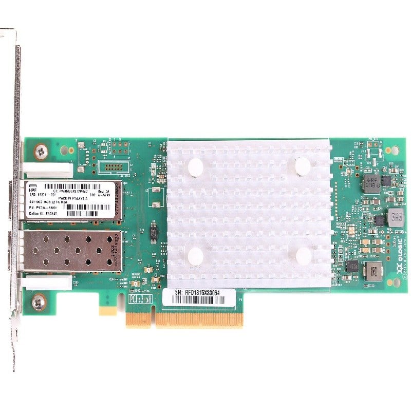 HP QW972A StoreFabric 16GBPS Host Bus Adapter 2 Port PCI-Express Fibre Channel | Brand New 3 Years Warranty