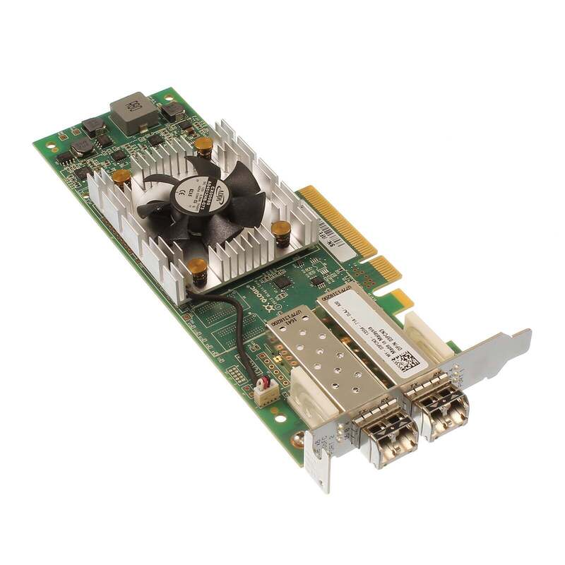 QLE2662L QLogic 16GB/S Dual Port PCI-E 3.0 Fiber Channel Host Bus Adapter With Both Bracket Card Only. New Bulk Pack | Dell Oem