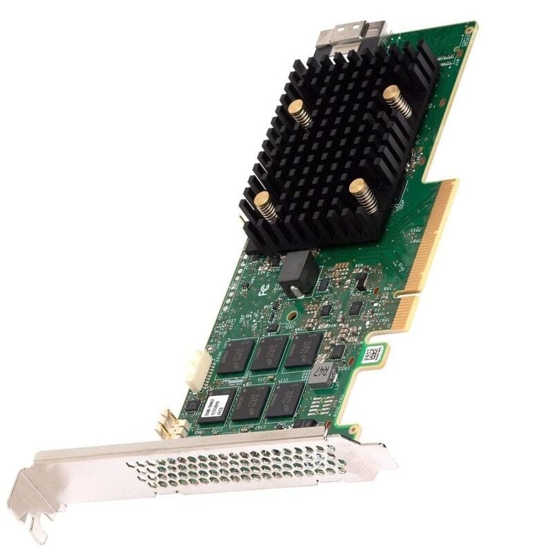 Broadcom SAS9540-8I MegaRAID 8 Ports 12GBps SAS-SATA PCI-E (NVMe) Tri-Mode RAID Controller | Brand New 3 Years Warranty