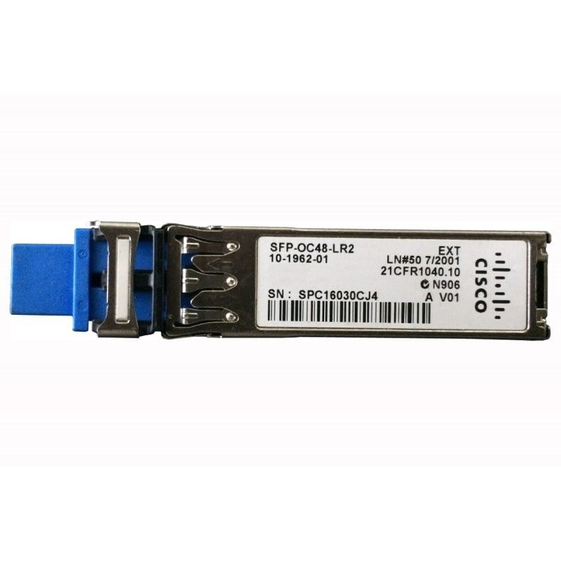 SFP-OC48-LR2 Cisco GBIC SFP Transceiver Module Single Mode Fiber LC Connector | New Factory Sealed