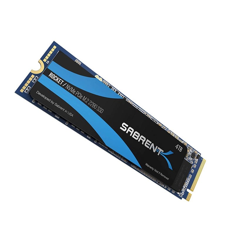 Sabrent SB-ROCKET-4TB 4TB PCI-E 3.0 x4 NVMe SSD | Refurbished