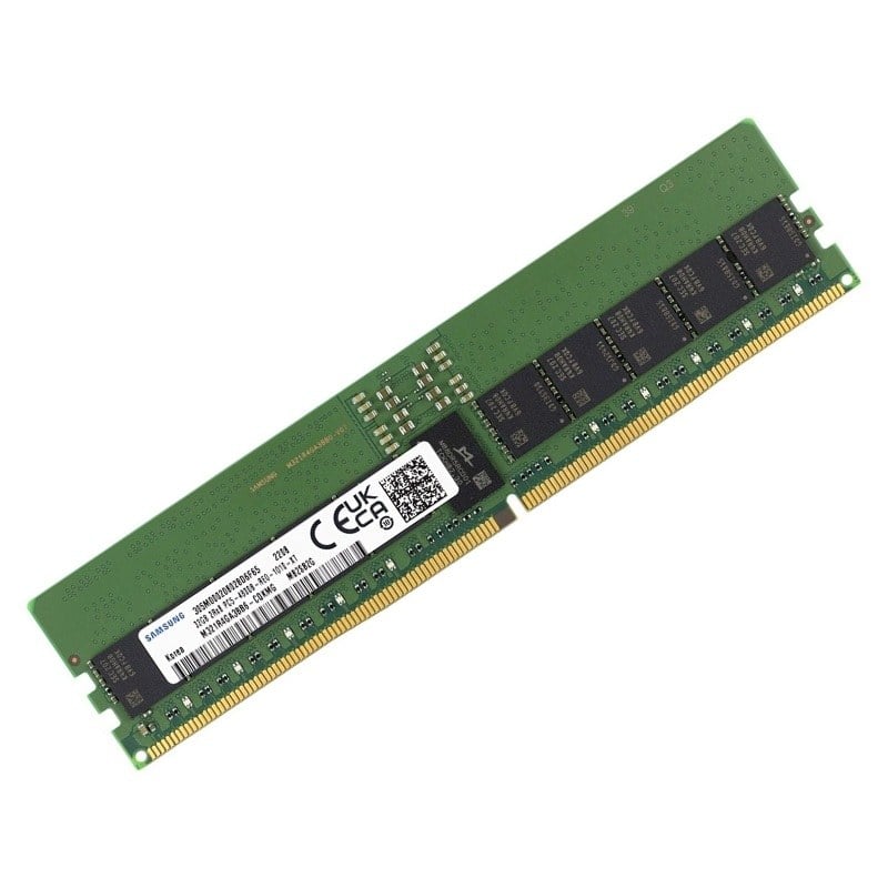 Samsung M321R4GA3BB6-CQKET 32GB Memory Kits RDIMM PC5-38400 DDR5 CL22 ECC 2RX8 | Brand New 3 Years Warranty