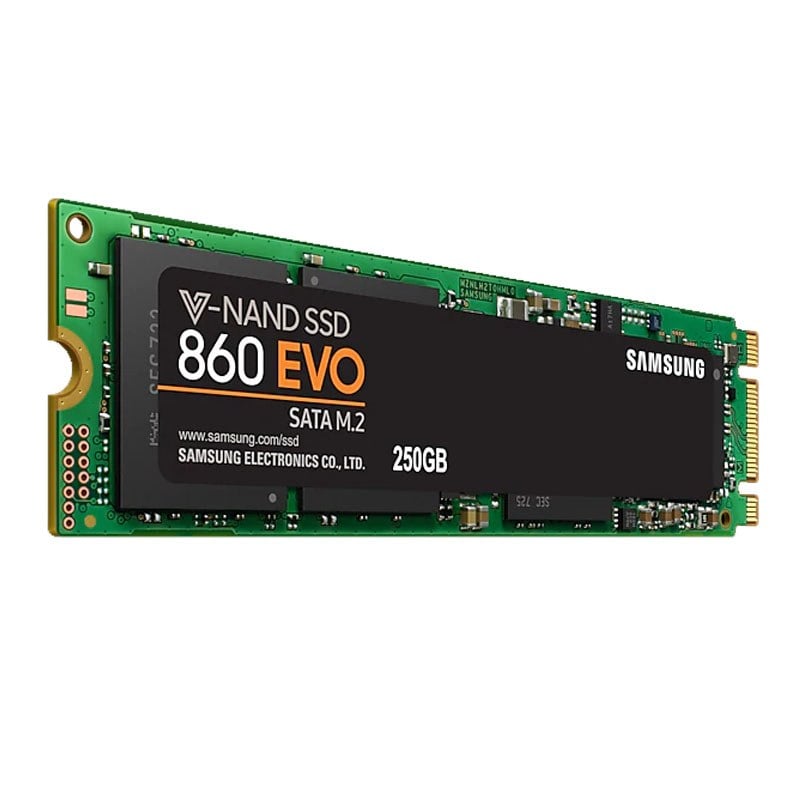 Samsung MZ-N6E250BW 250GB SATA 6GBPS 860 EVO Series MLC M.2 2280 SSD | Refurbished