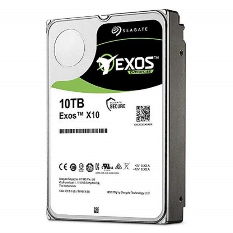 Seagate ST10000NM0256 Exos X18 10TB 7.2K SAS-12GBPS Enterprise HDD | Refurbished | Dell Oem
