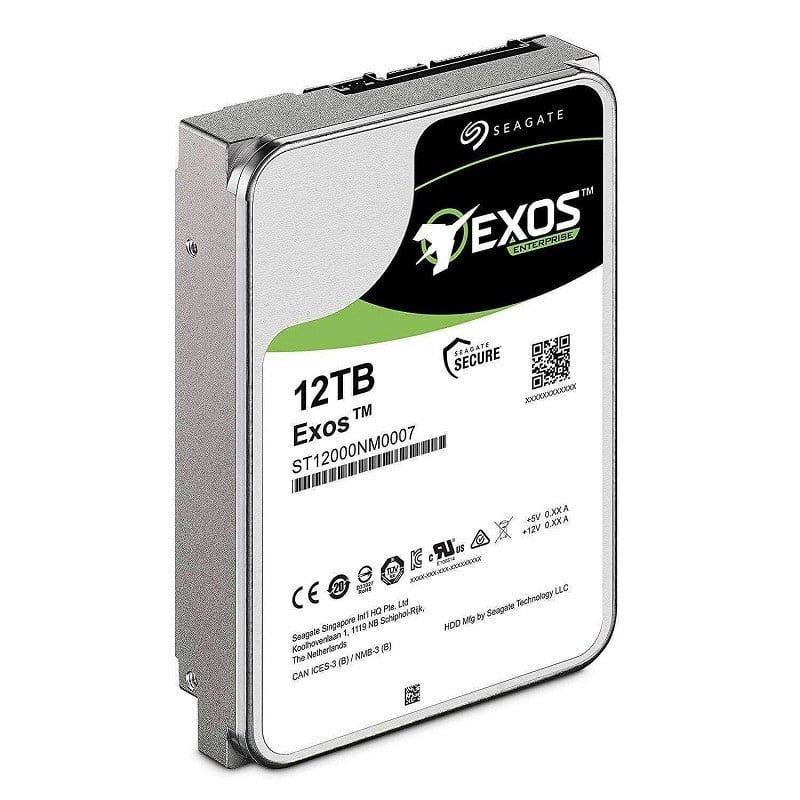 Seagate ST12000NM006J 12TB SAS-12GBPS Hard Drive 7.2K RPM 256mb Buffer 512e Enterprise | Refurbished | Dell OEM